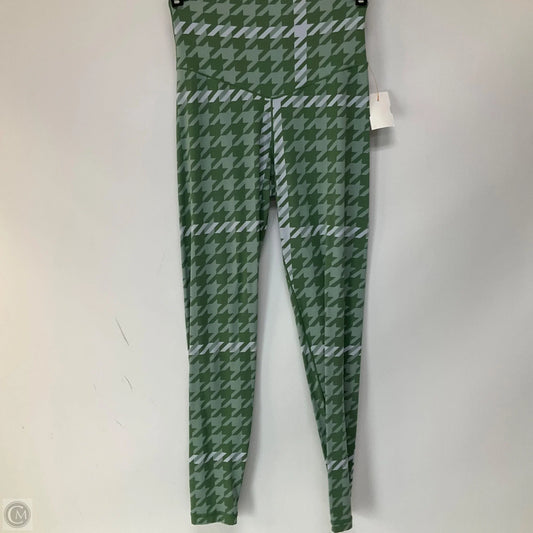 Athletic Leggings By Offline In Green, Size: S
