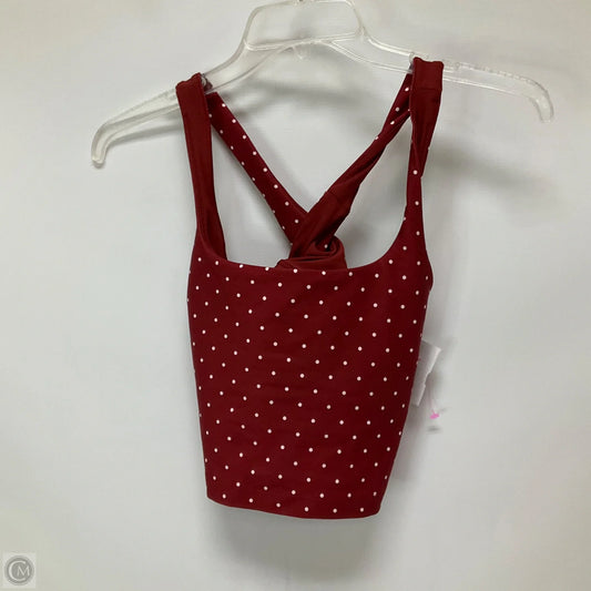 Athletic Tank Top By Ypb In Polkadot Pattern, Size: S