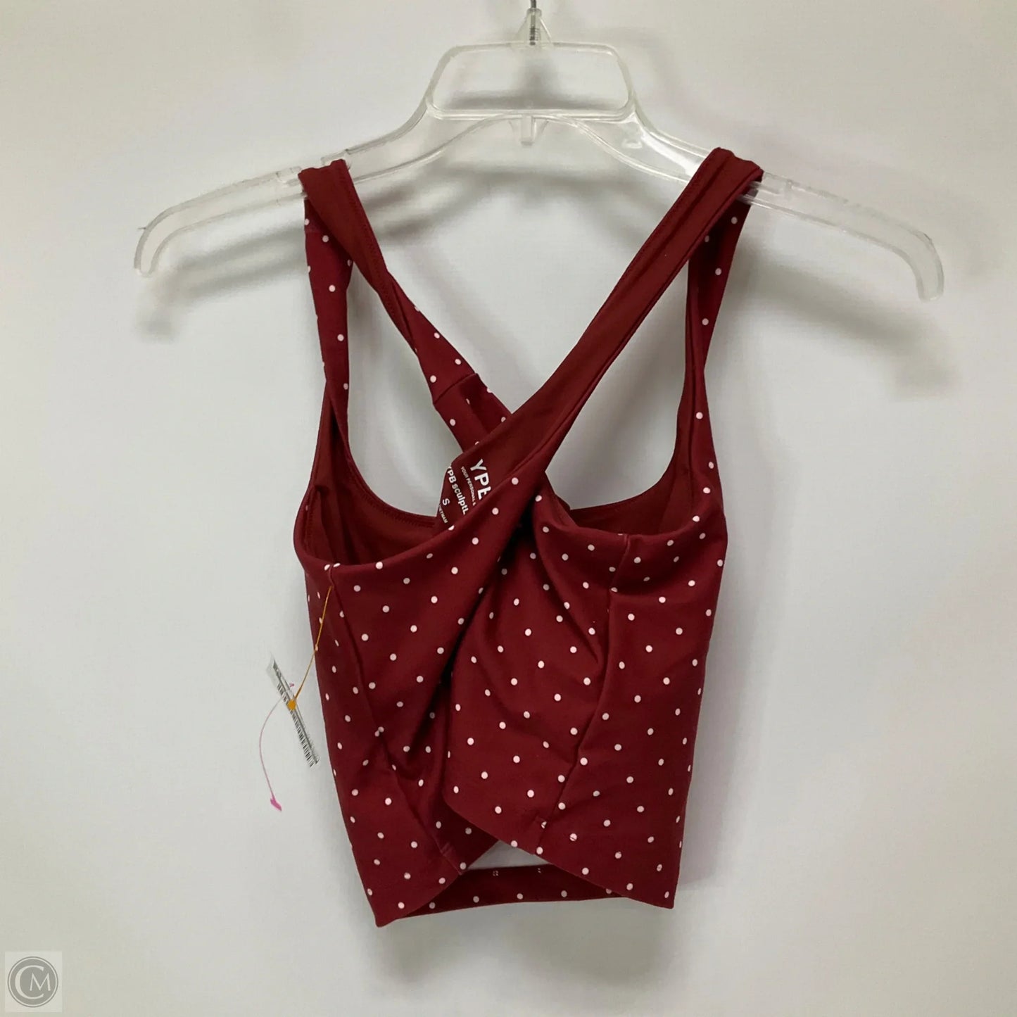 Athletic Tank Top By Ypb In Polkadot Pattern, Size: S