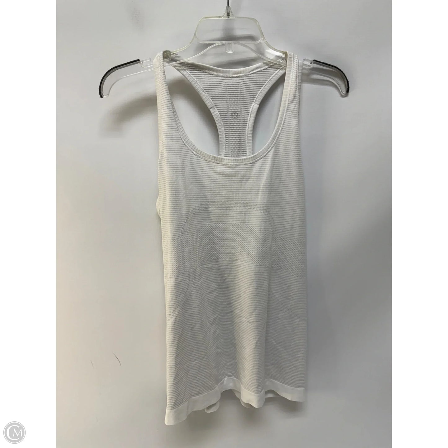 Athletic Tank Top By Lululemon In White, Size: 10