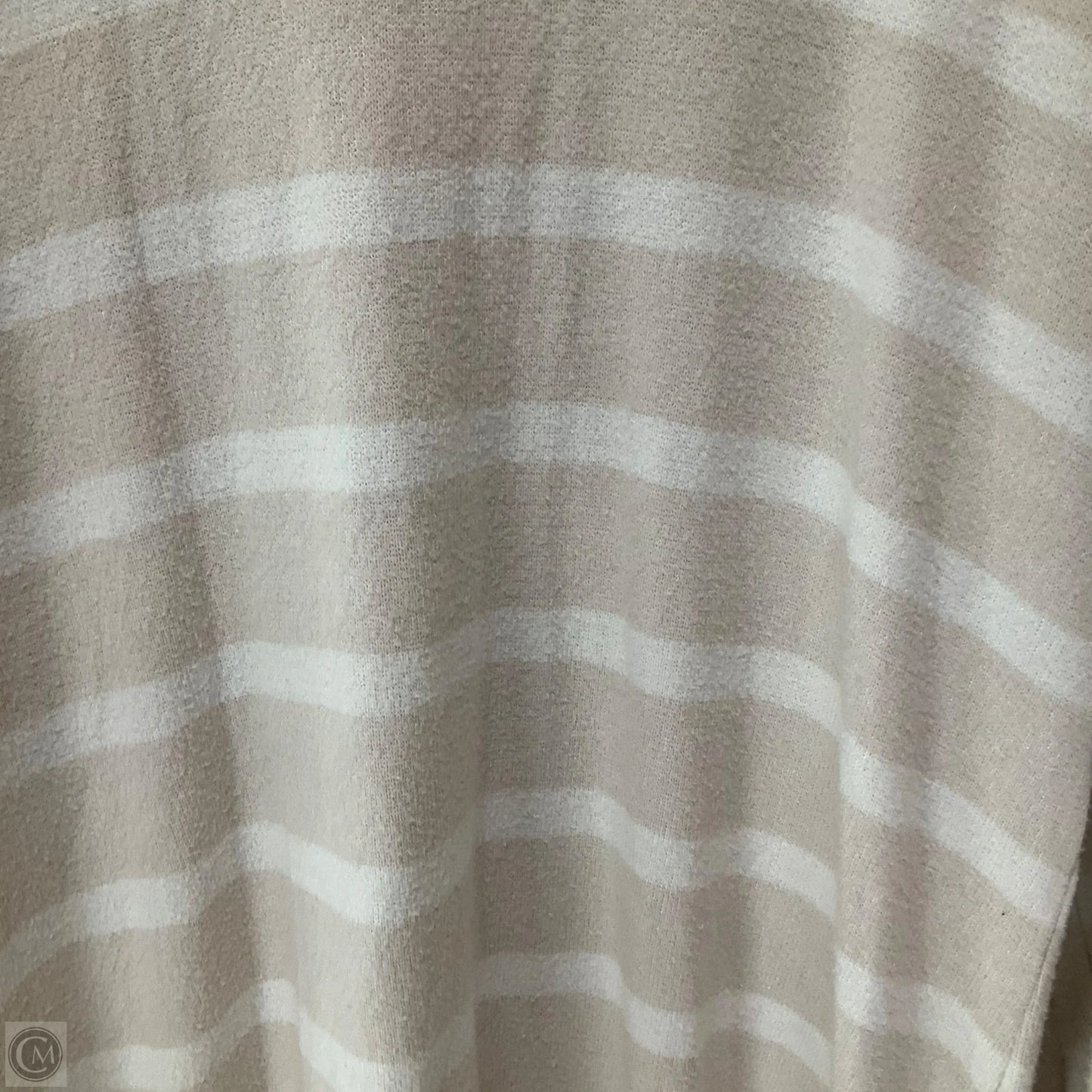Top Long Sleeve By Abercrombie And Fitch In Striped Pattern, Size: S