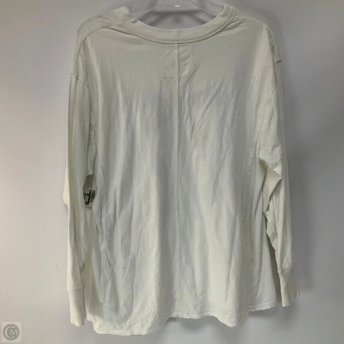 Top Long Sleeve By Aerie In White, Size: M