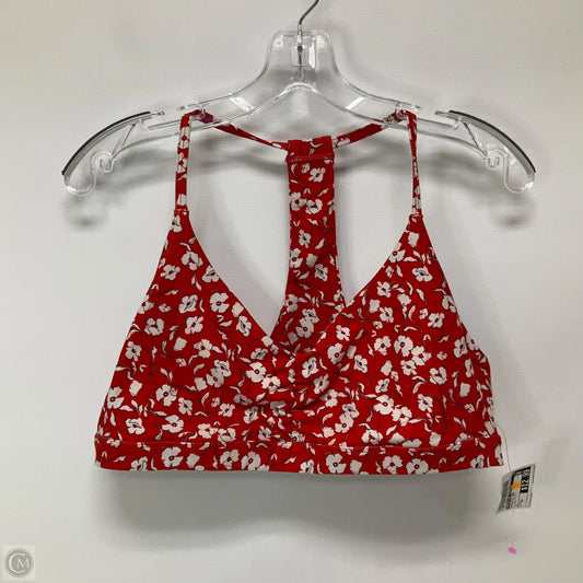 Athletic Bra By Spiritual Gangster In Floral Print, Size: Xl