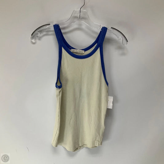 Top Sleeveless By Free People In Cream, Size: M