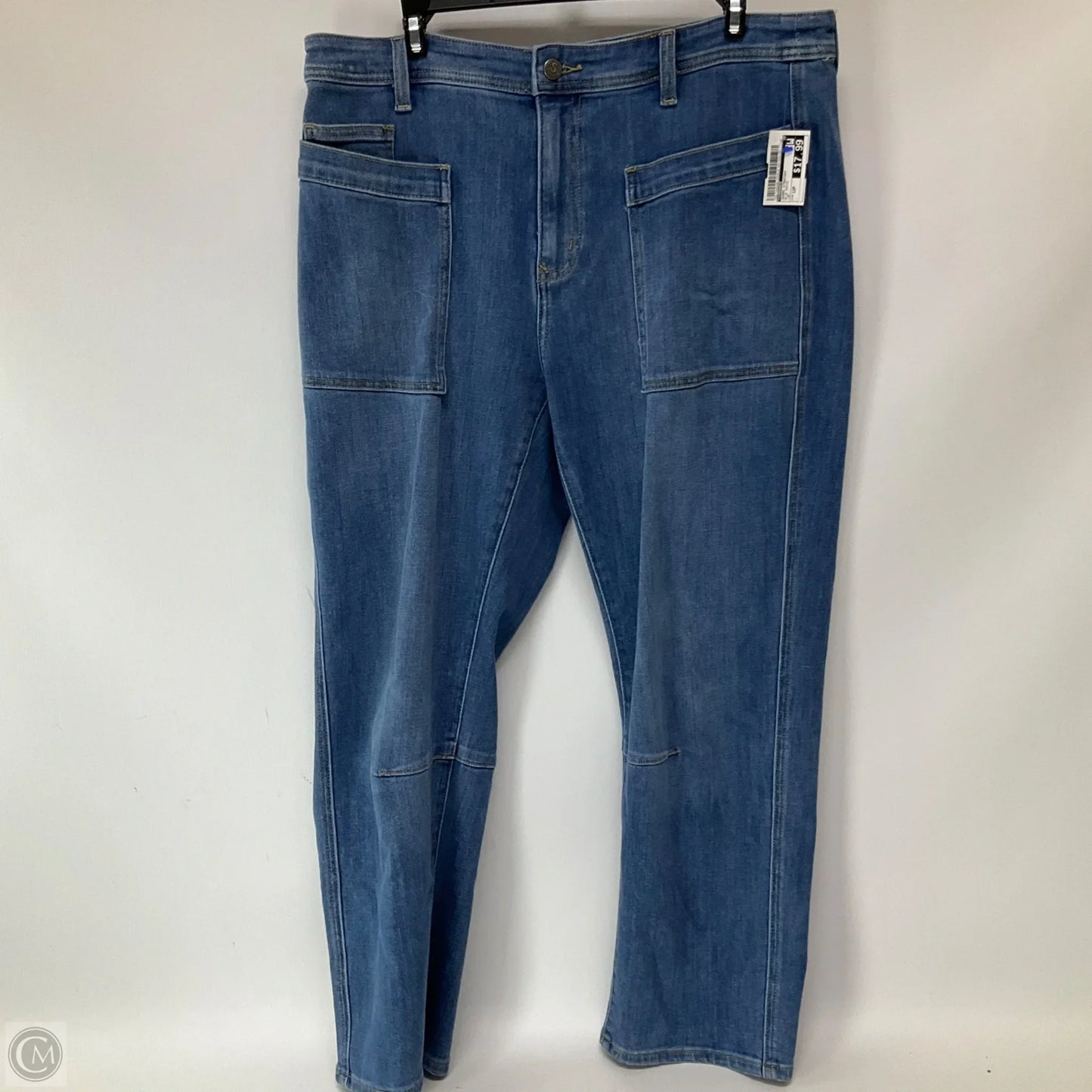 Jeans Straight By Sundance In Blue Denim, Size: 12p
