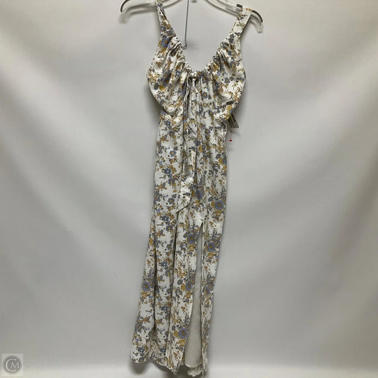 Dress Casual Midi By Abercrombie And Fitch In Floral Print, Size: Xs
