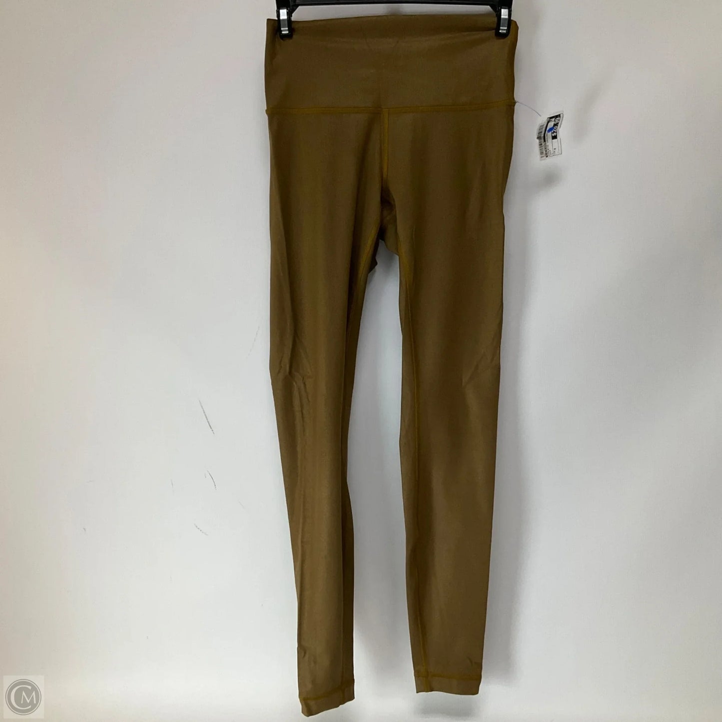 Athletic Leggings By Lululemon In Gold, Size: 4