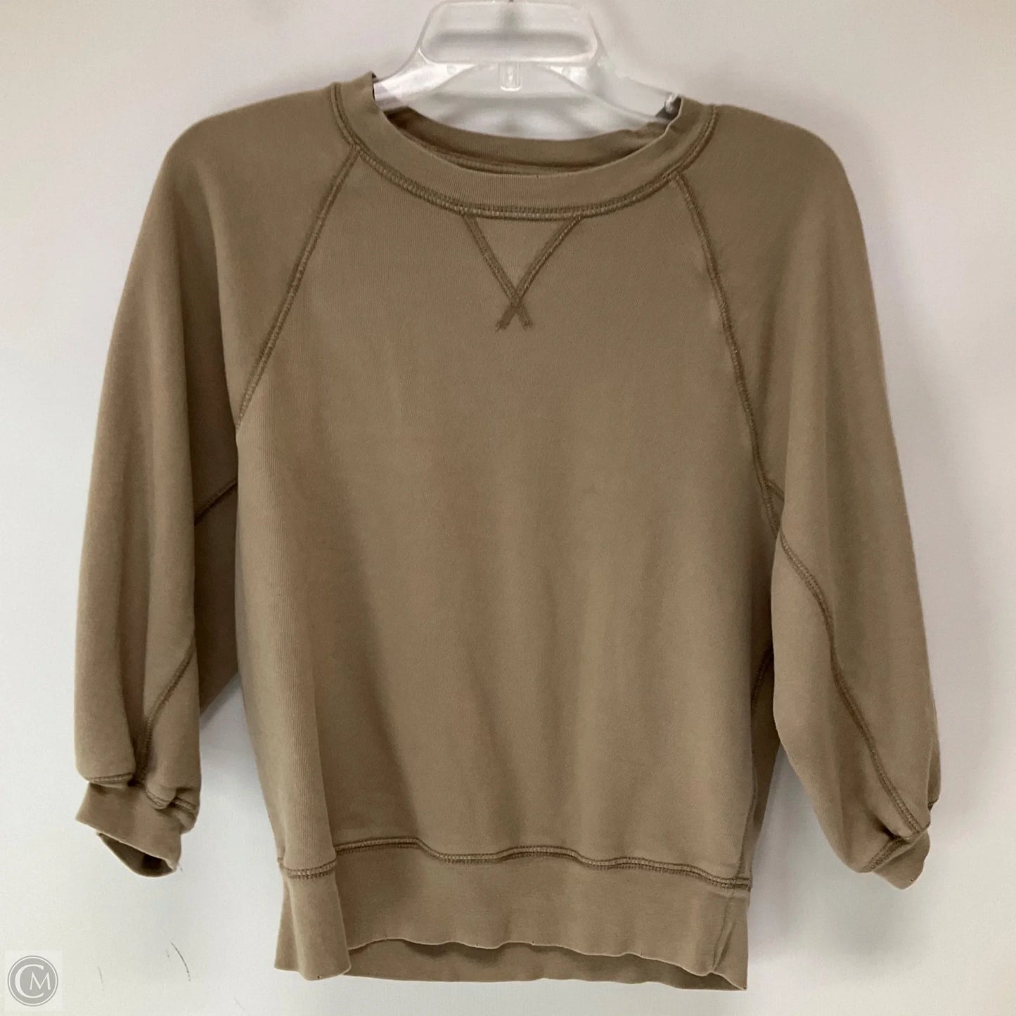 Sweatshirt Crewneck By Aerie In Brown, Size: M