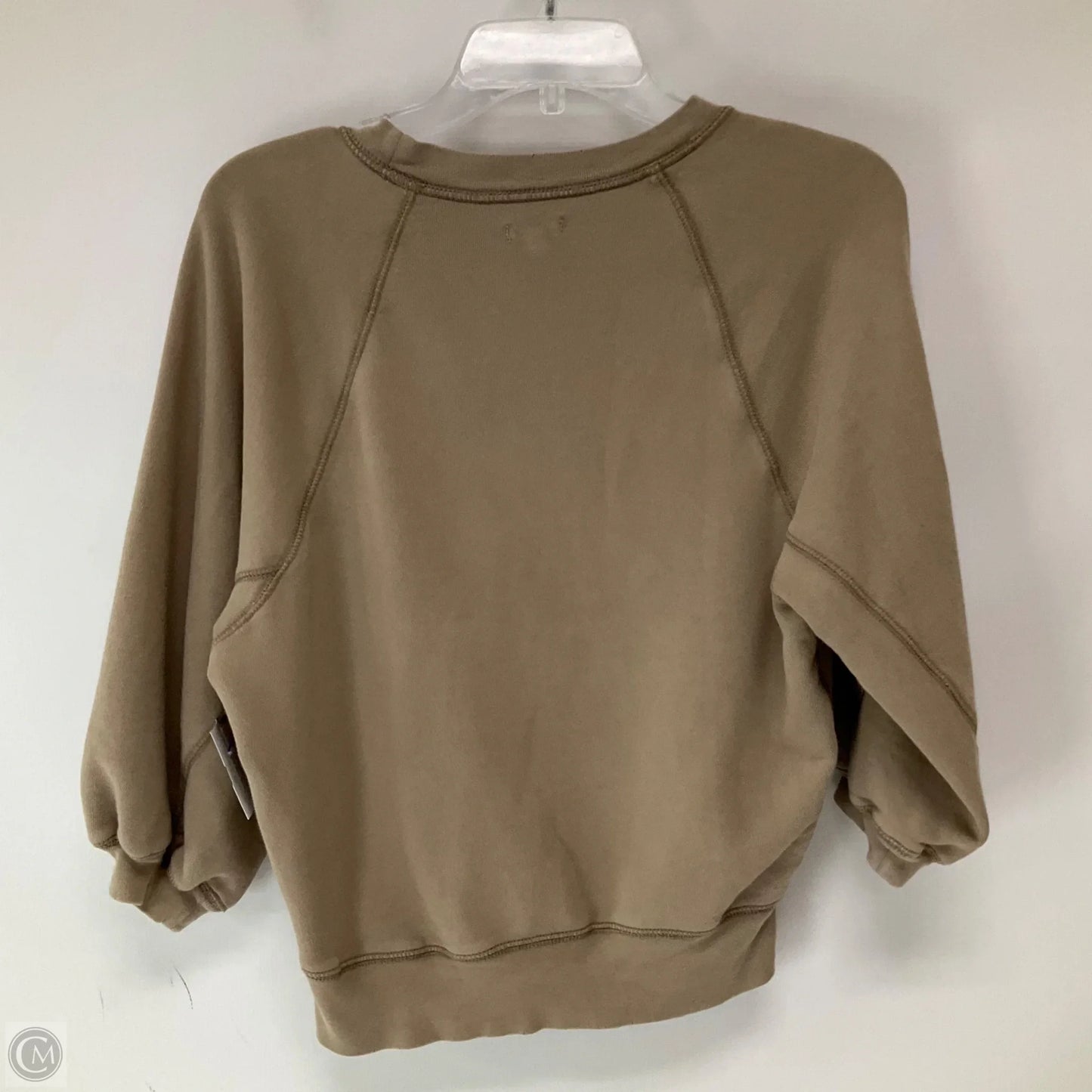 Sweatshirt Crewneck By Aerie In Brown, Size: M