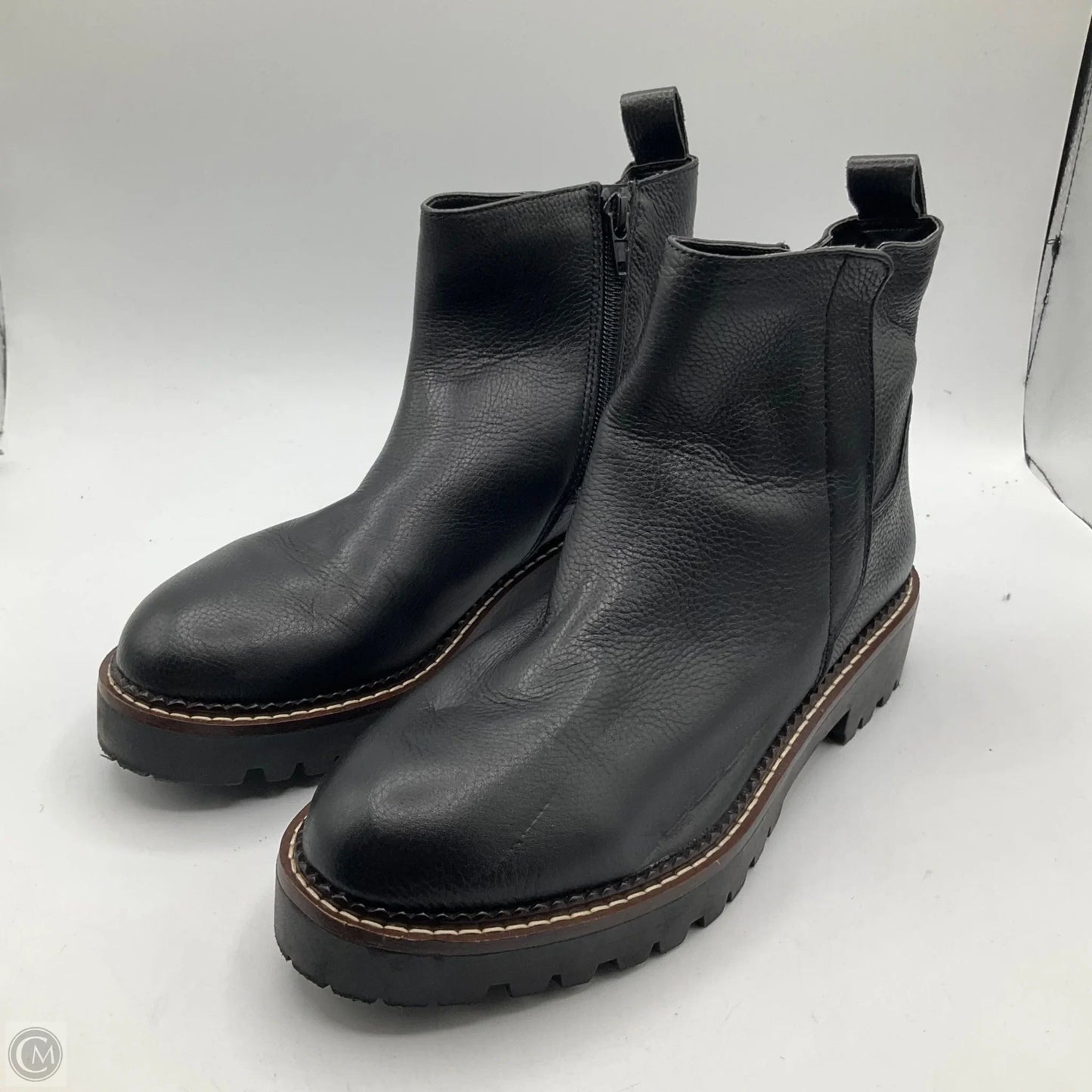 Boots Ankle Flats By Nordstrom In Black, Size: 6.5