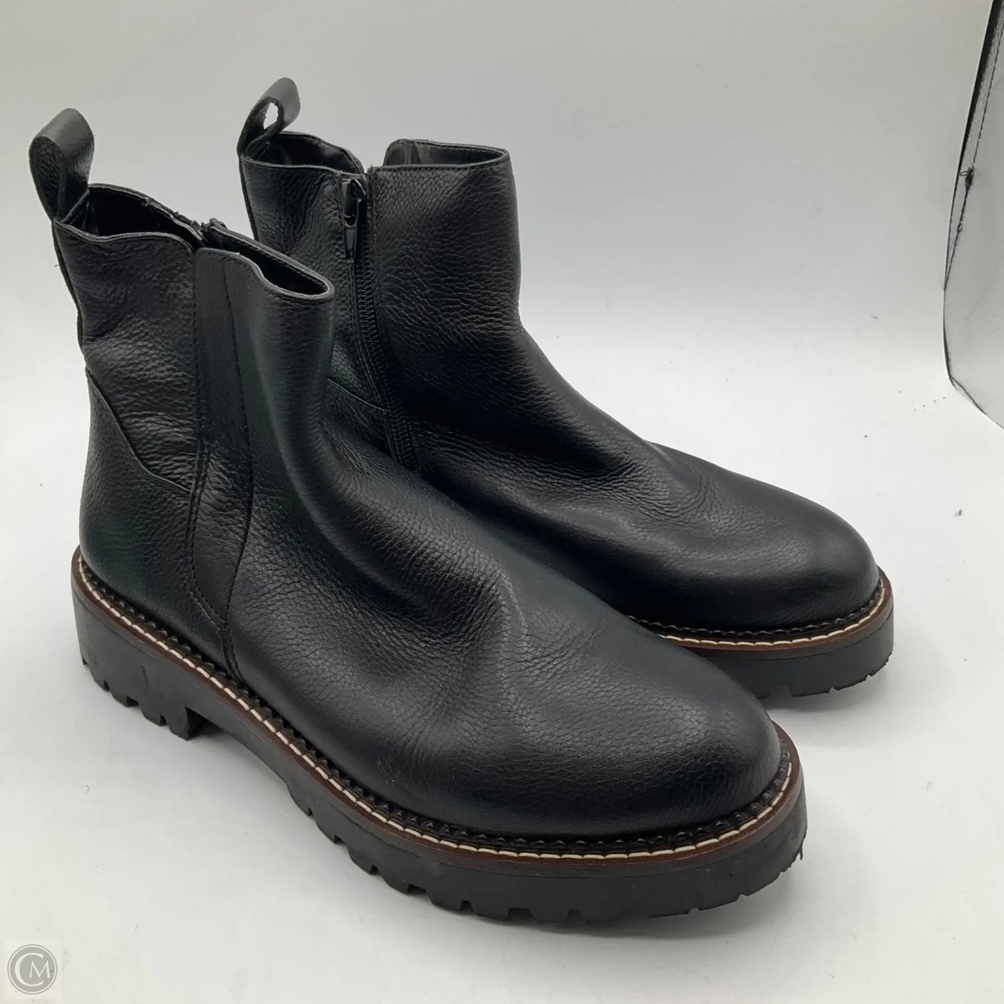 Boots Ankle Flats By Nordstrom In Black, Size: 6.5