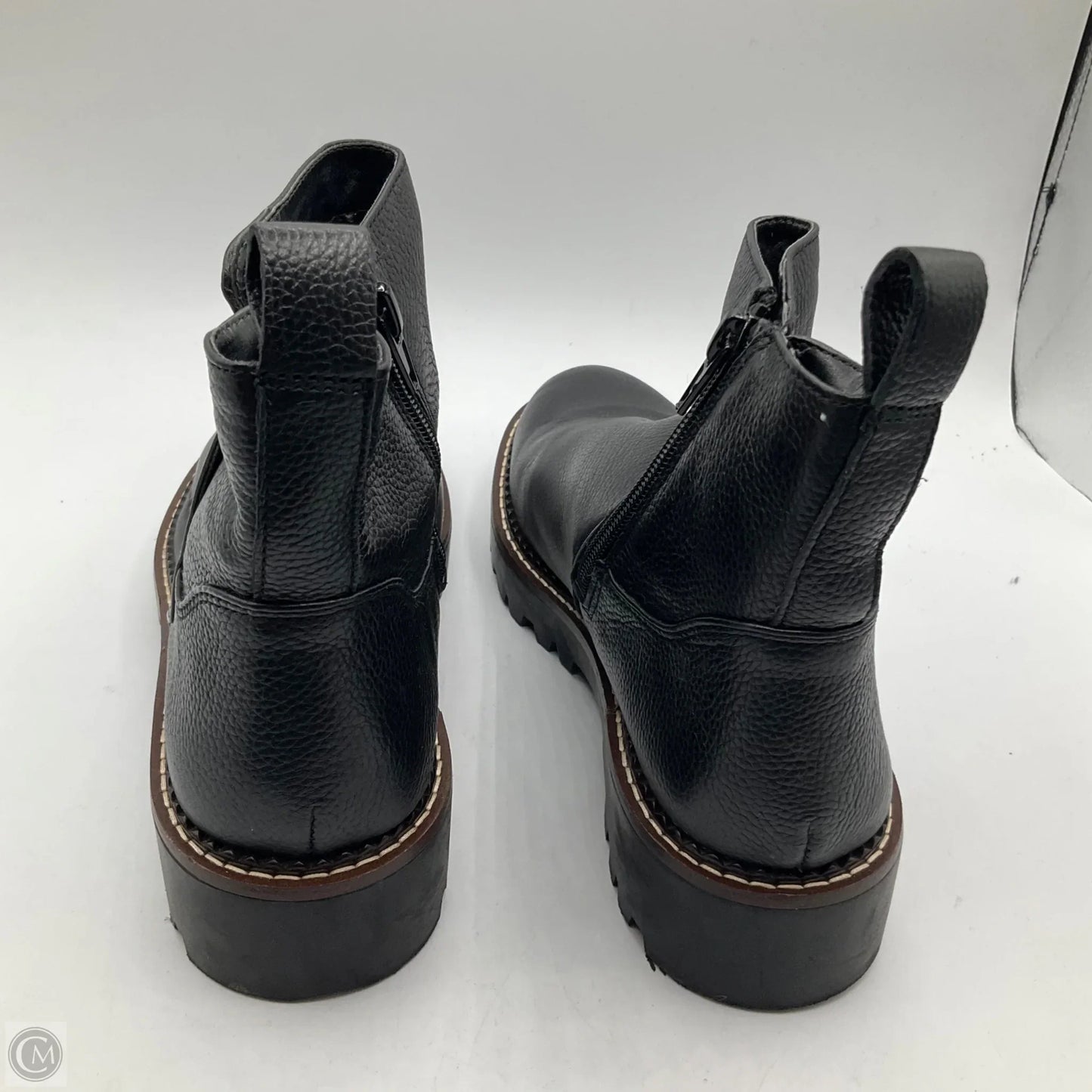 Boots Ankle Flats By Nordstrom In Black, Size: 6.5