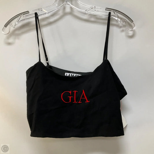 Bralette By Clothes Mentor In Black & Red, Size: L