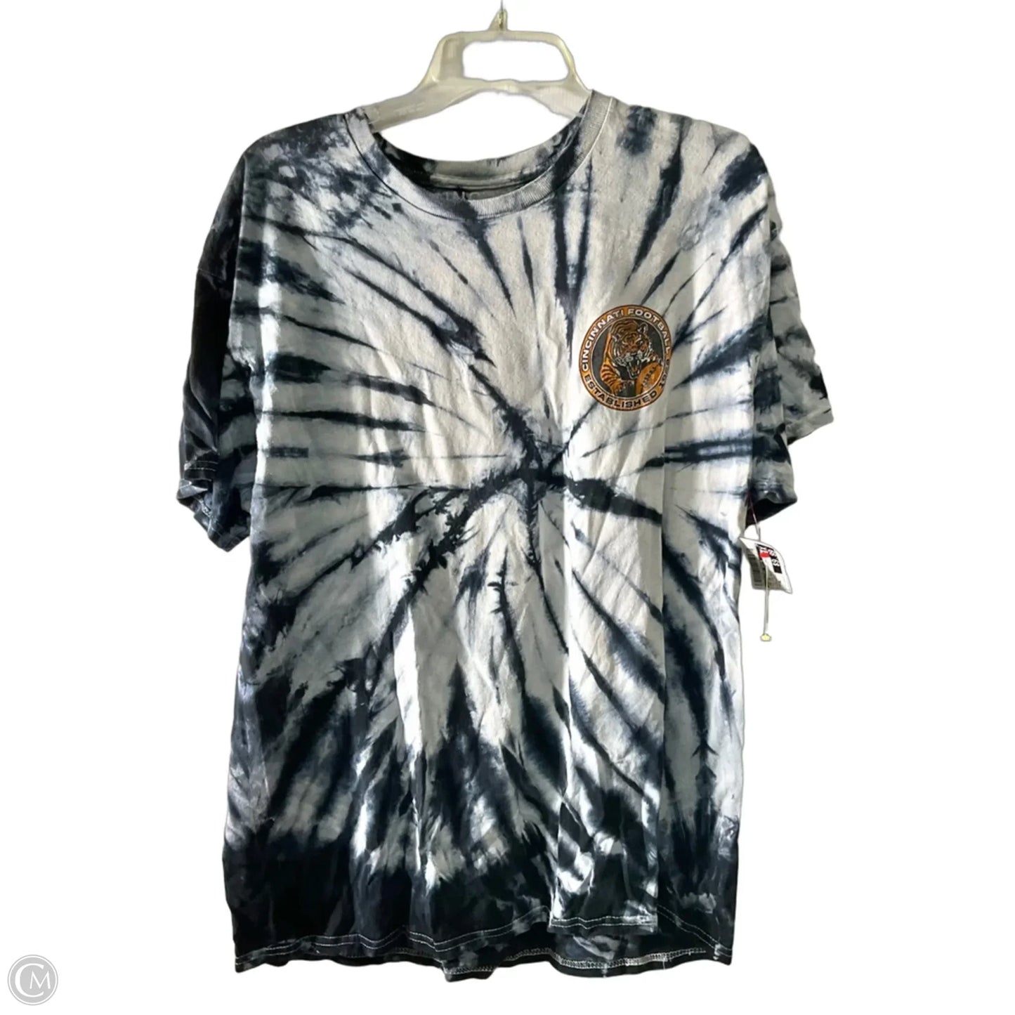Top Short Sleeve By Clothes Mentor In Tie Dye Print, Size: Xl