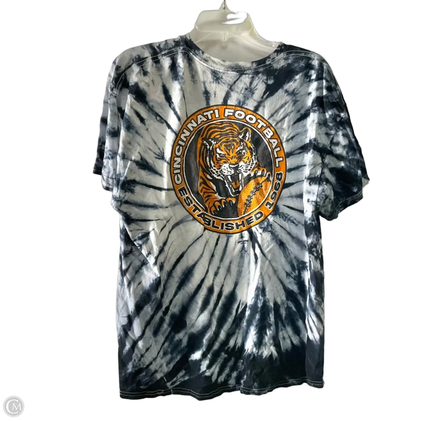 Top Short Sleeve By Clothes Mentor In Tie Dye Print, Size: Xl