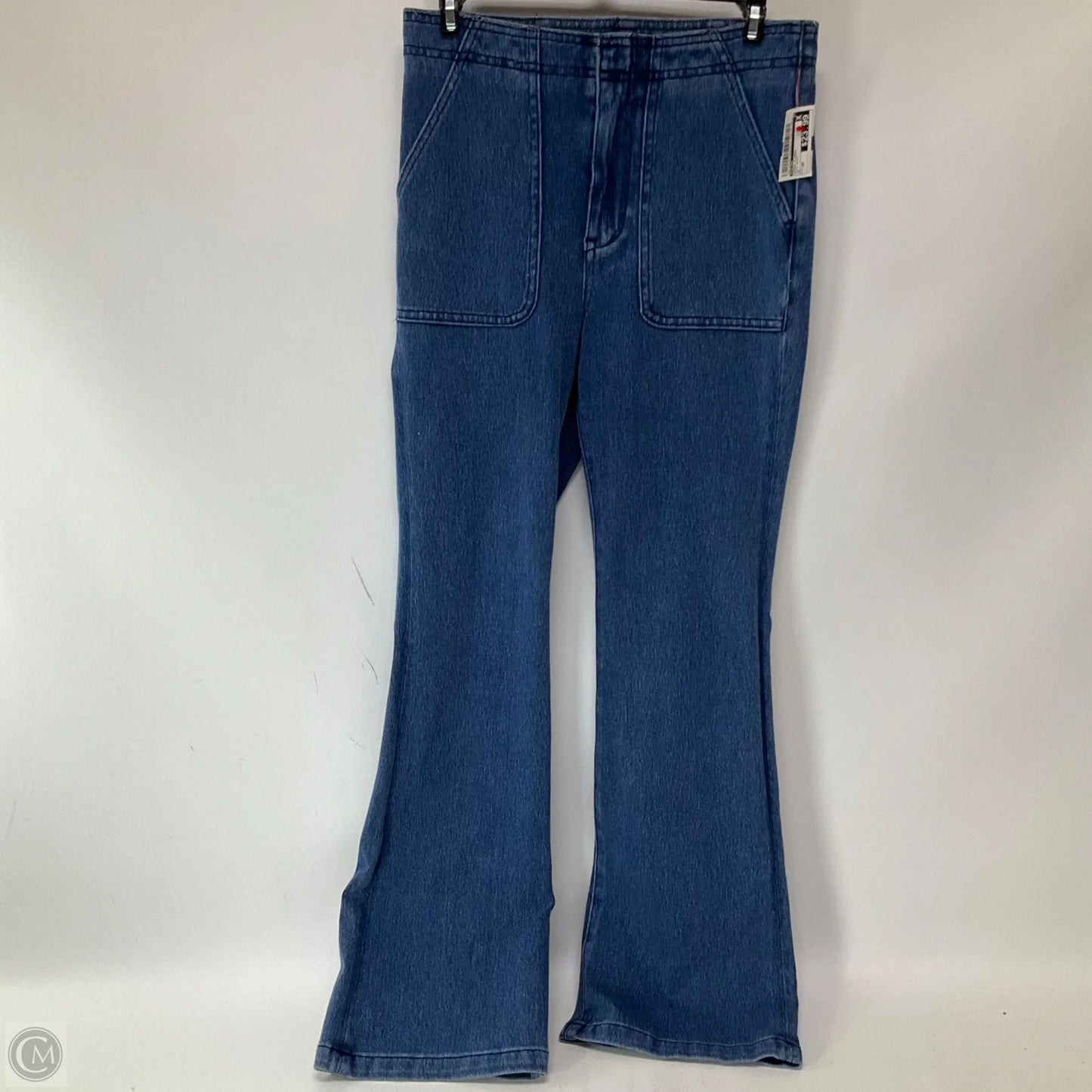 Jeans Flared By Pilcro In Blue Denim, Size: 6p