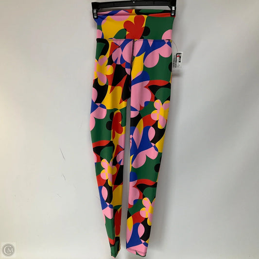 Athletic Leggings By Beach Riot In Multi-colored, Size: Xs