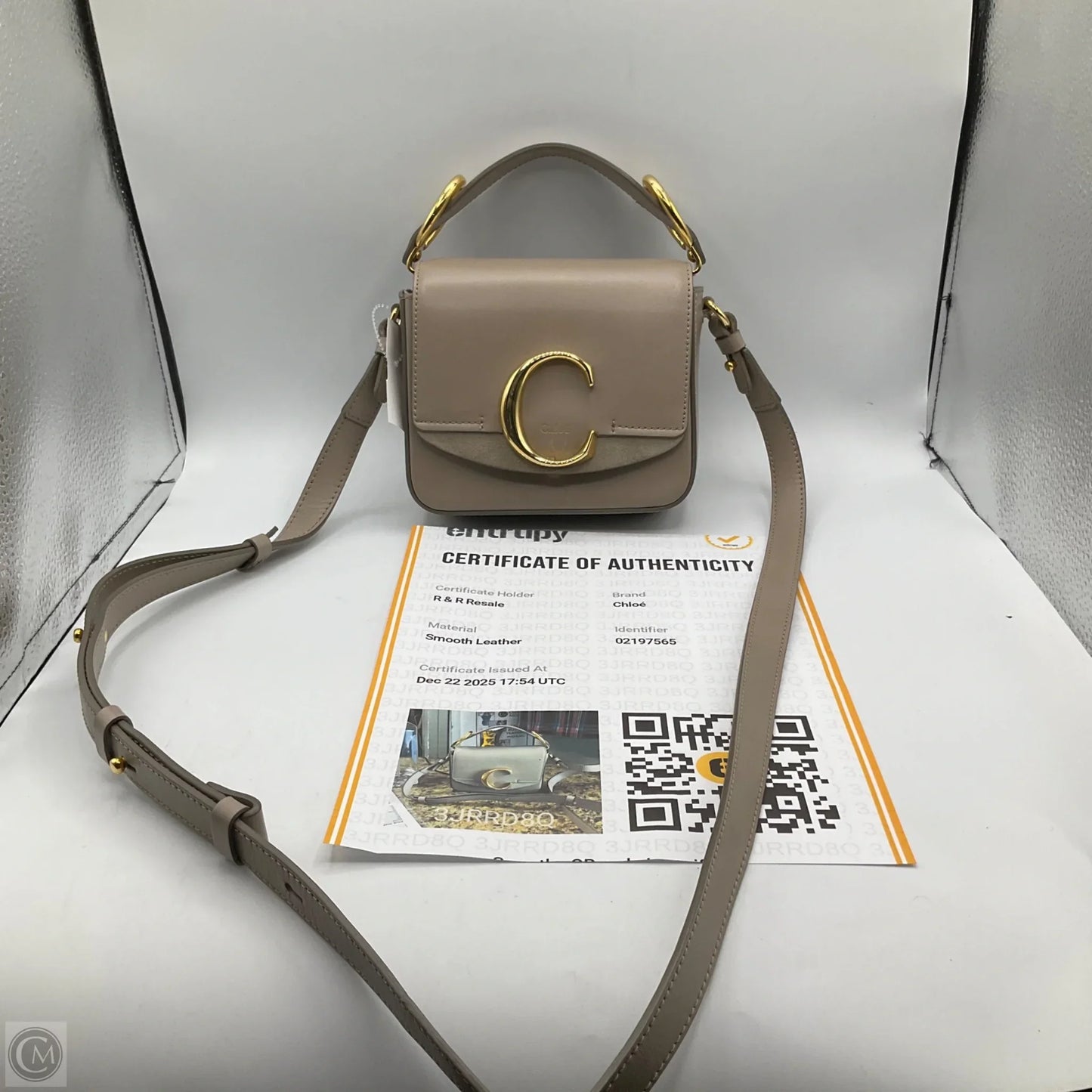 Handbag Luxury Designer By Chloe, Size: Small