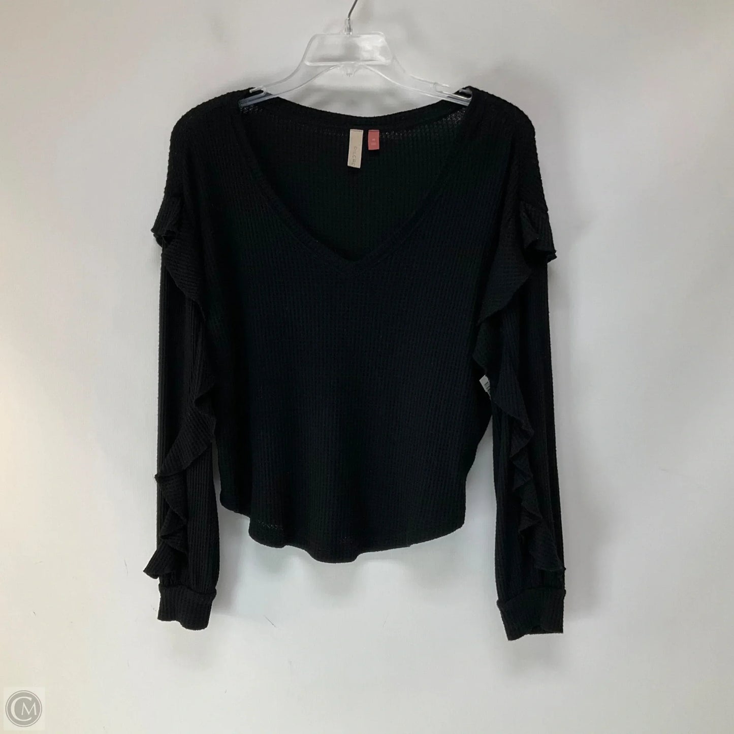 Top Long Sleeve By Pilcro In Black, Size: Xs