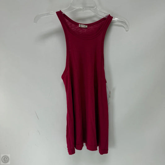 Top Sleeveless Basic By Free People In Pink, Size: S