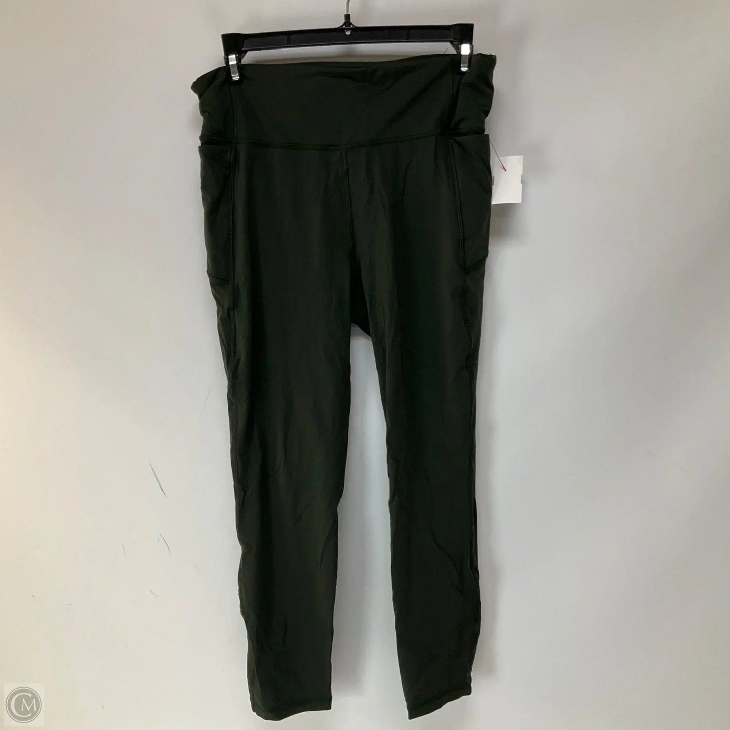 Athletic Leggings Capris By Lululemon In Green, Size: L