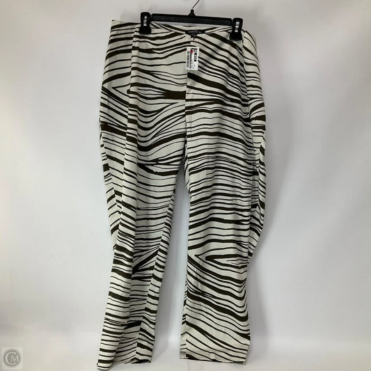 Pants Designer By Lafayette 148 In Animal Print, Size: 20