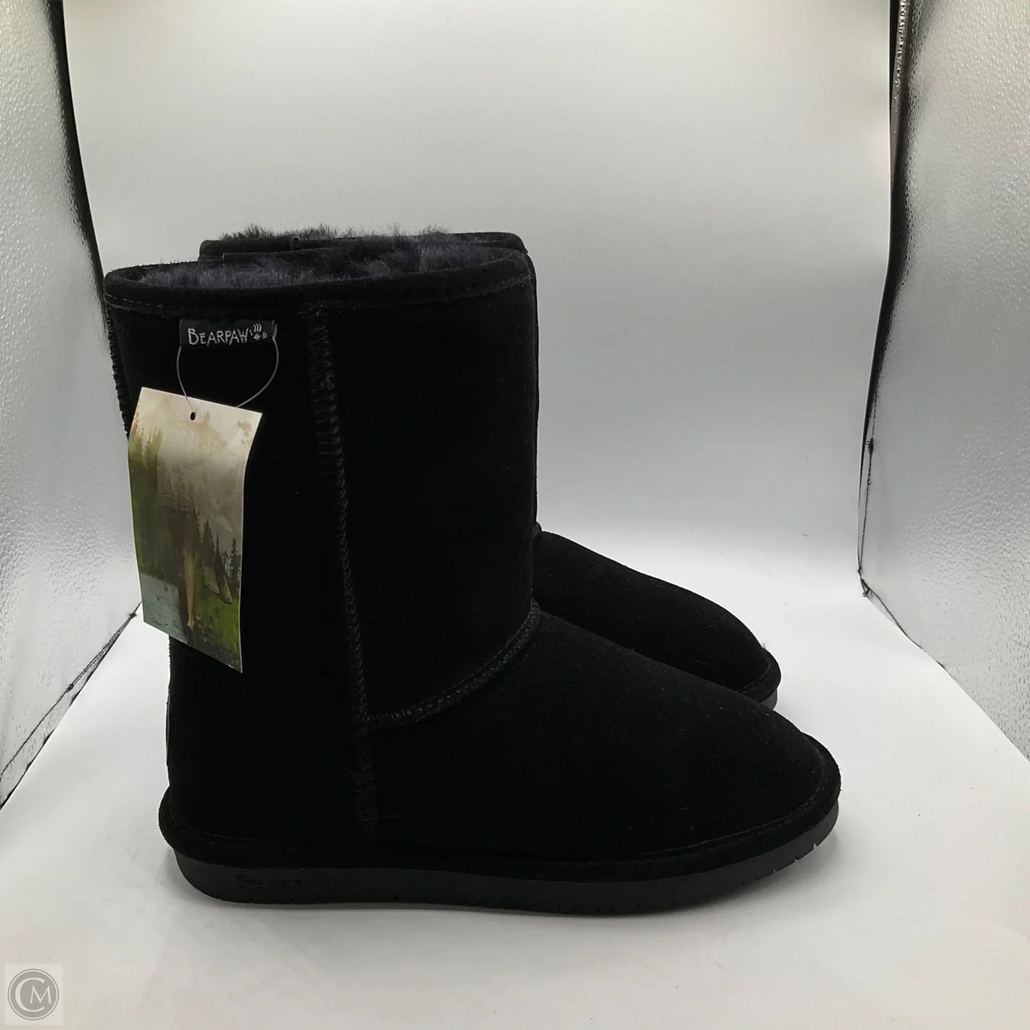 Boots Snow By Bearpaw In Black, Size: 10