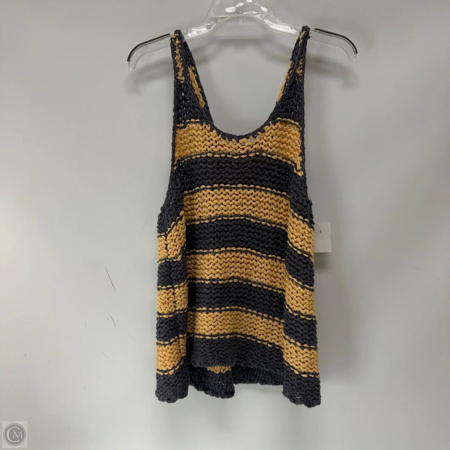 Top Sleeveless By Free People In Striped Pattern, Size: S