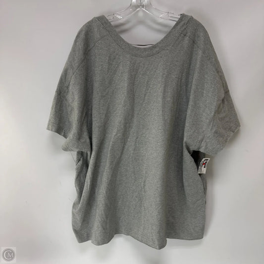 Top Short Sleeve By Free People In Grey, Size: S