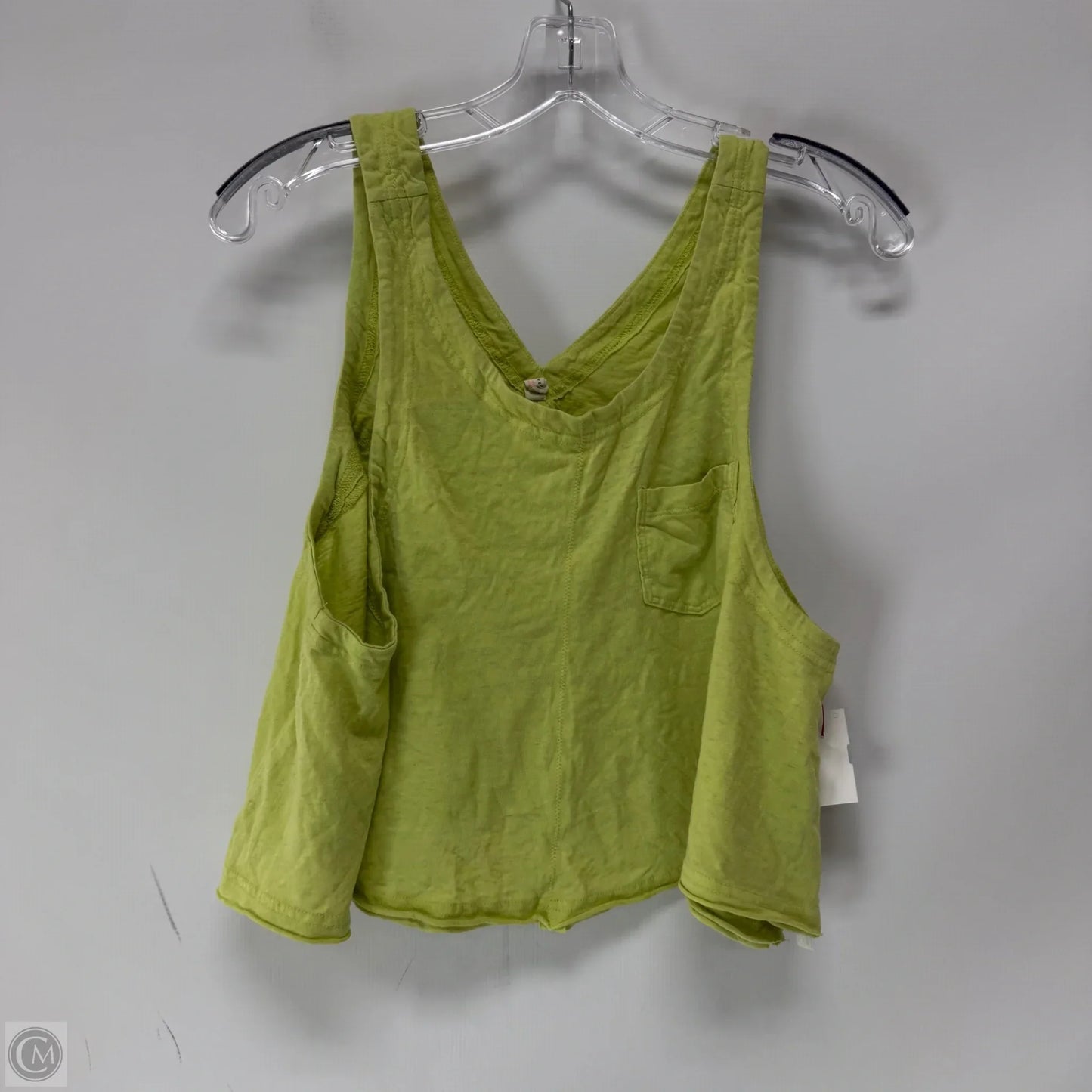 Top Sleeveless Basic By Free People In Yellow, Size: M