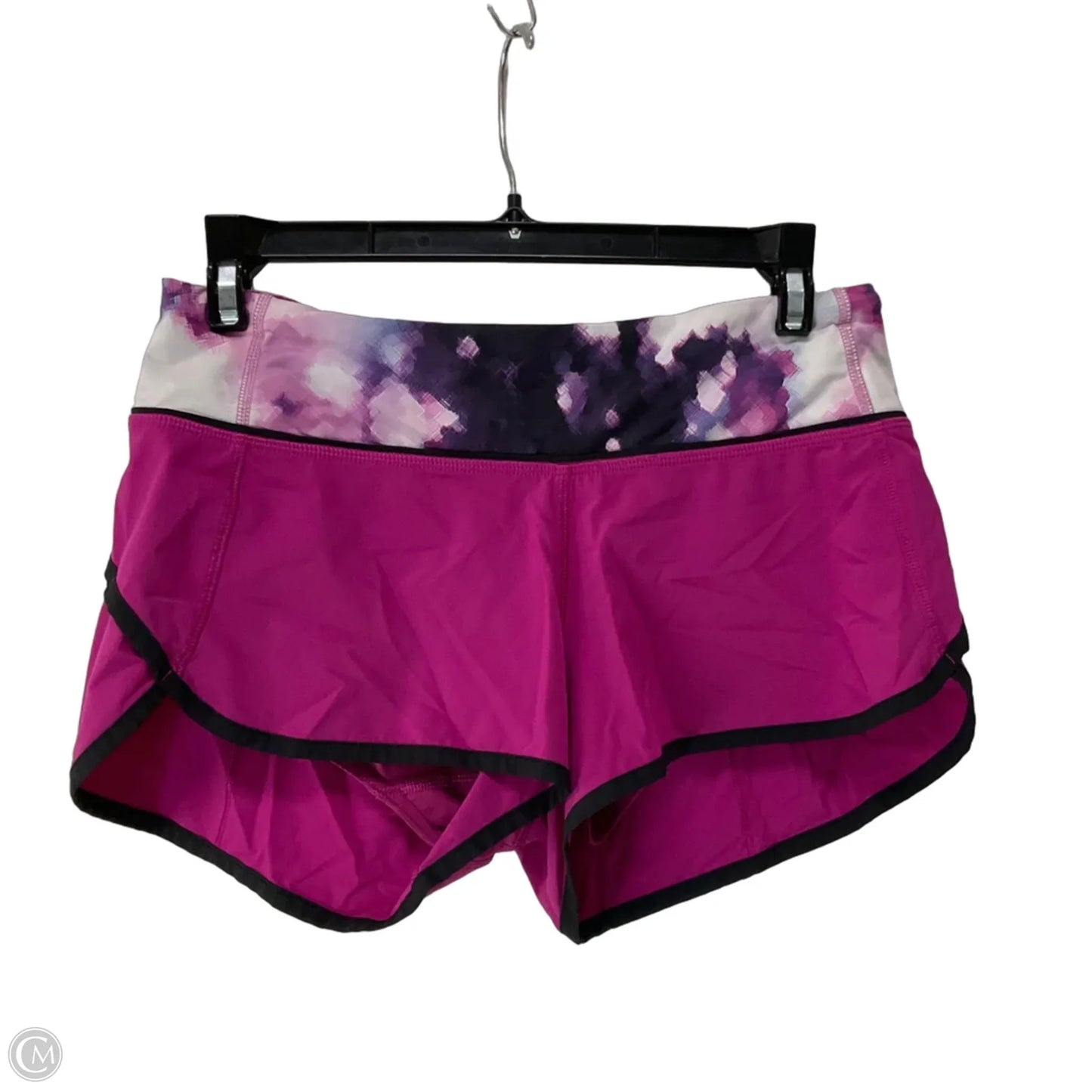 Athletic Shorts By Lululemon In Purple, Size: 4