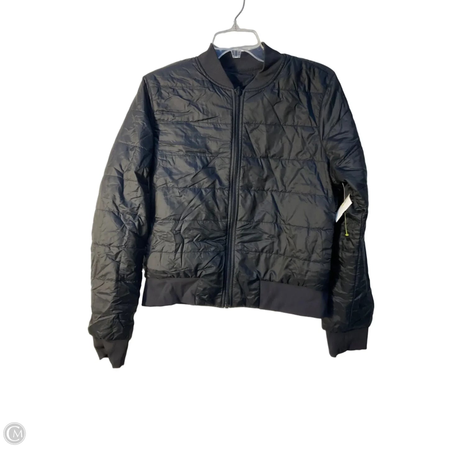 Athletic Jacket By Lululemon In Black, Size: S