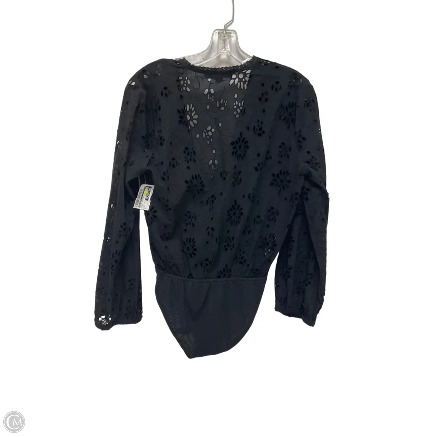 Top Long Sleeve Designer By All Saints In Black, Size: 4