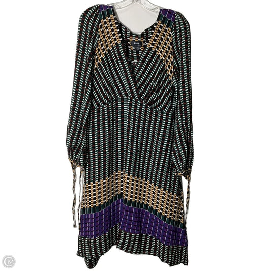 Dress Casual Midi By Maeve In Multi-colored, Size: 8