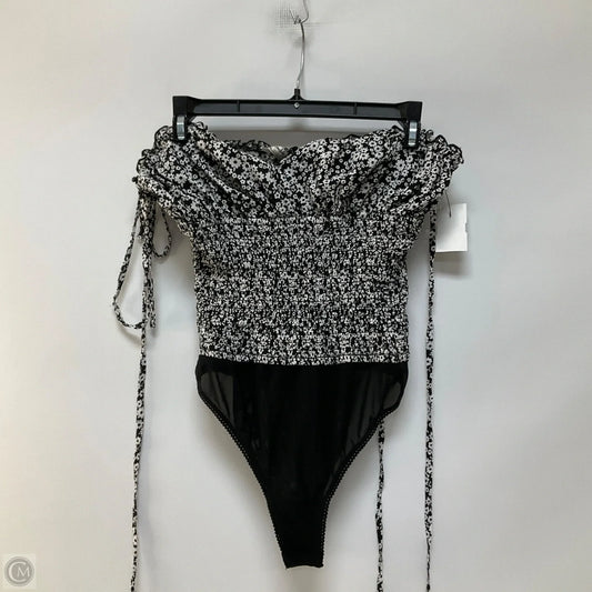 Bodysuit By Free People In Black & White, Size: M
