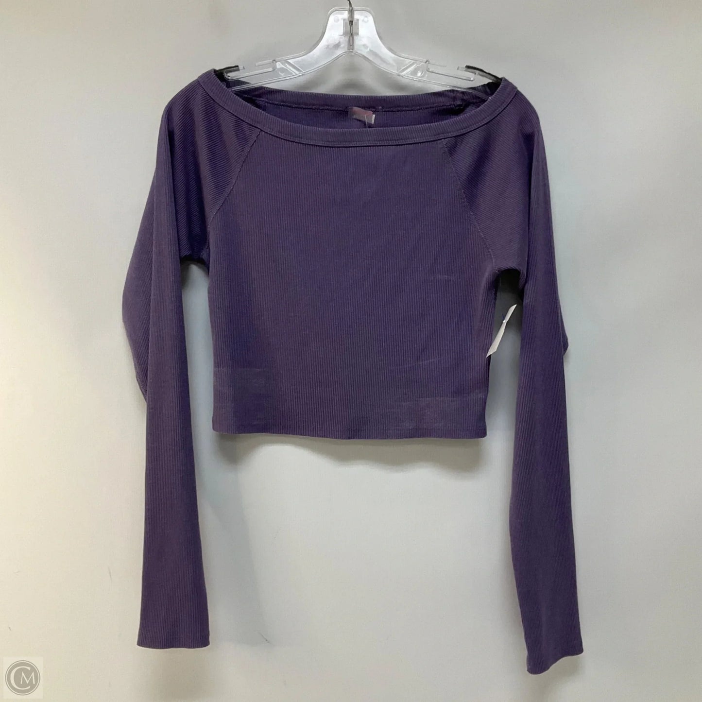 Top Long Sleeve By Free People In Purple, Size: S