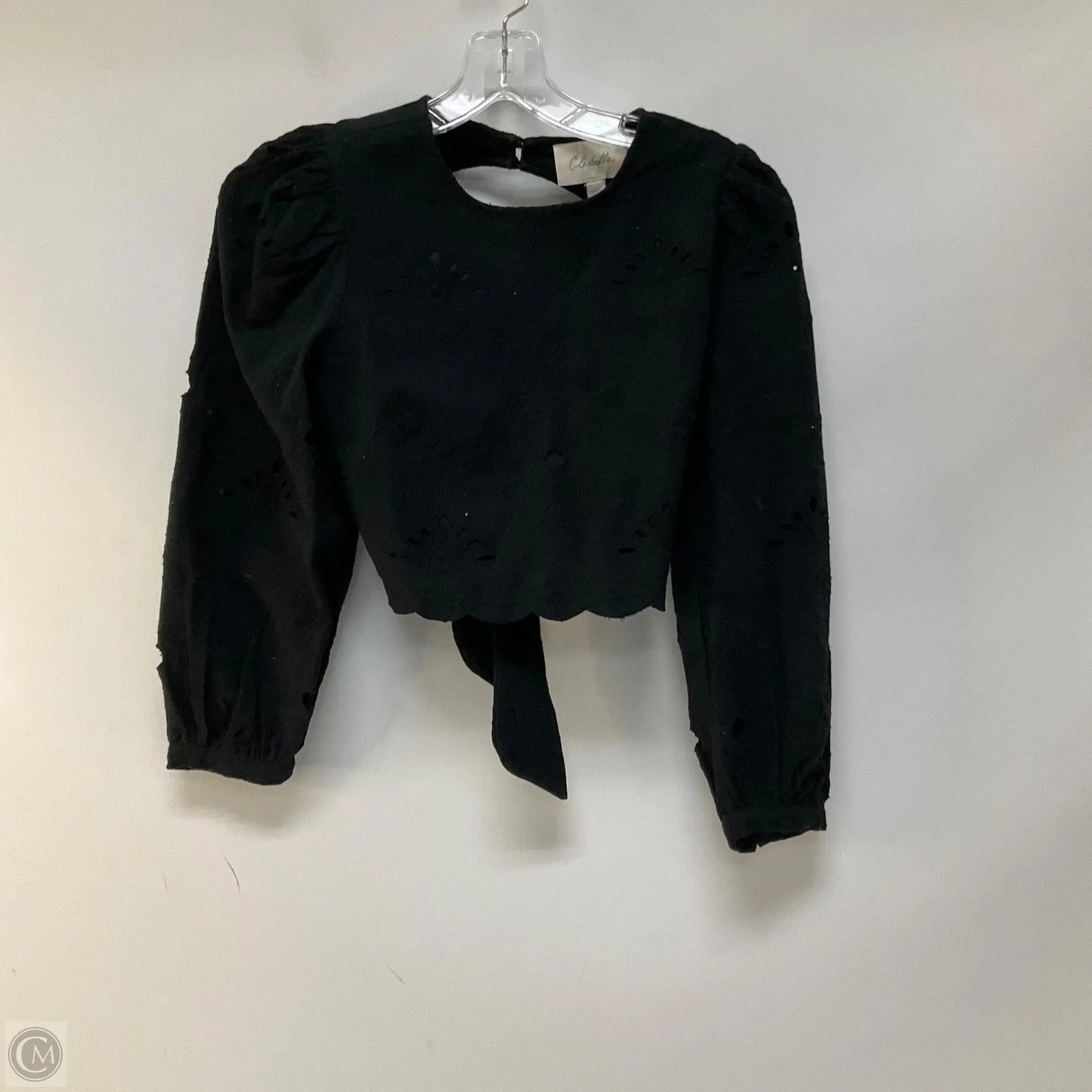 Top Long Sleeve By Cleobella In Black, Size: Xs