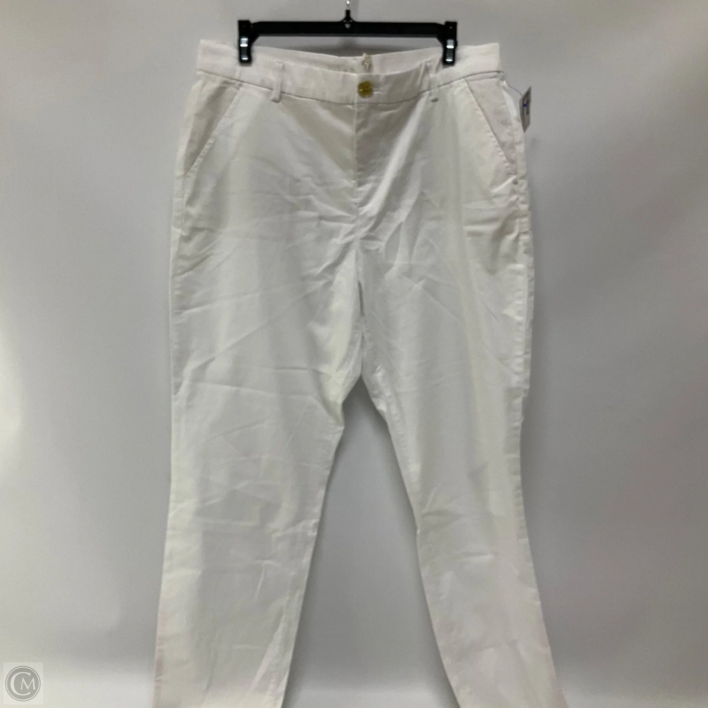 Pants Designer By Lilly Pulitzer In White, Size: 12