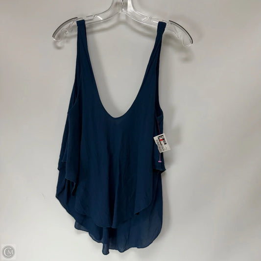 Top Sleeveless By Free People In Blue, Size: S