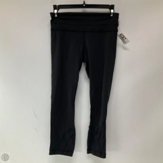 Athletic Leggings Capris By Lululemon In Black, Size: 4