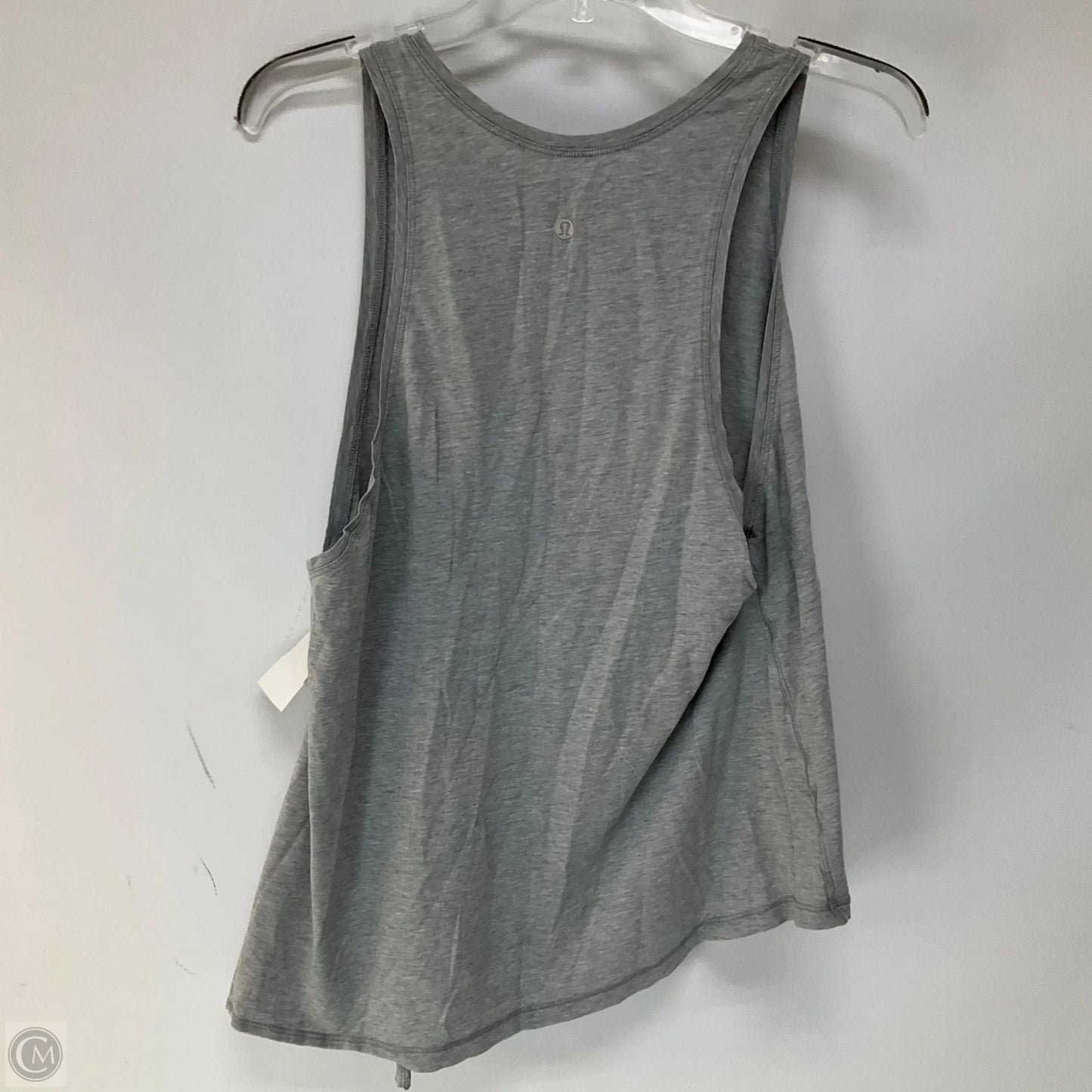 Athletic Tank Top By Lululemon In Grey, Size: 8
