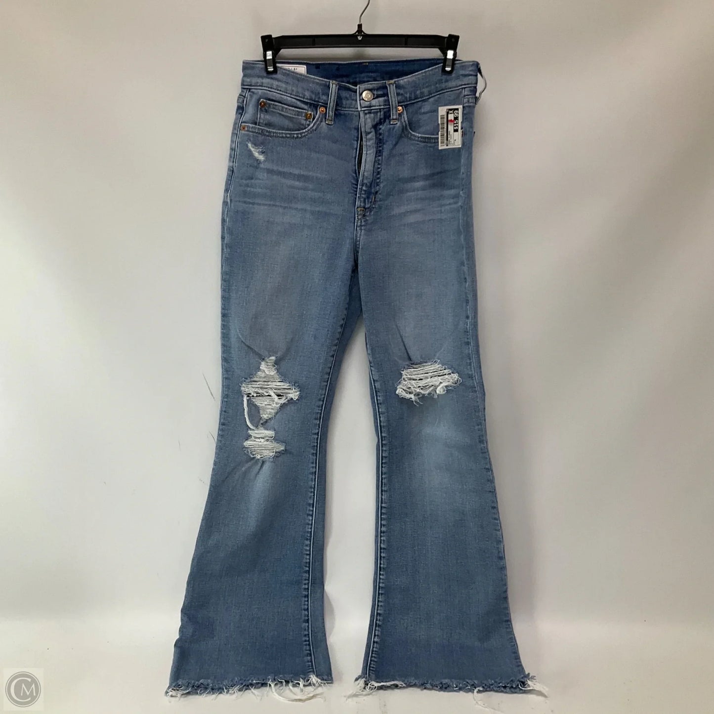 Jeans Flared By Gap In Blue Denim, Size: 6
