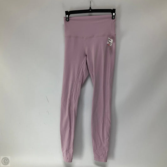 Athletic Leggings By Lululemon In Pink, Size: 4