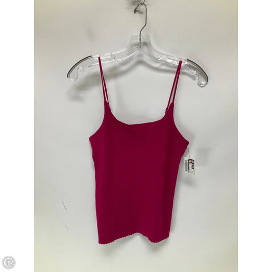 Top Sleeveless By Maeve In Pink, Size: M