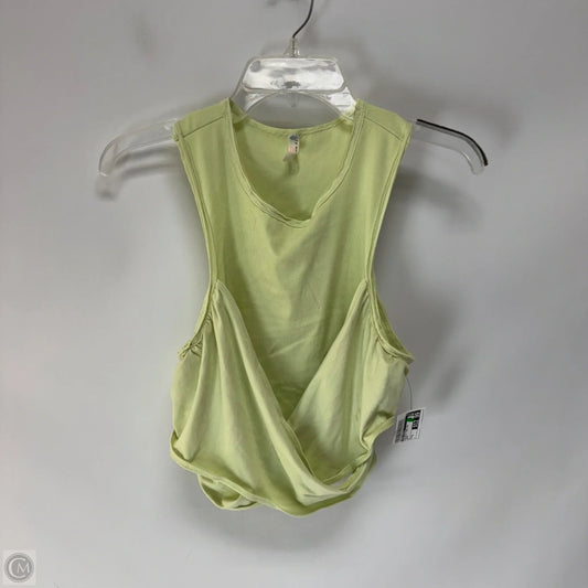Athletic Tank Top By Free People In Green, Size: M