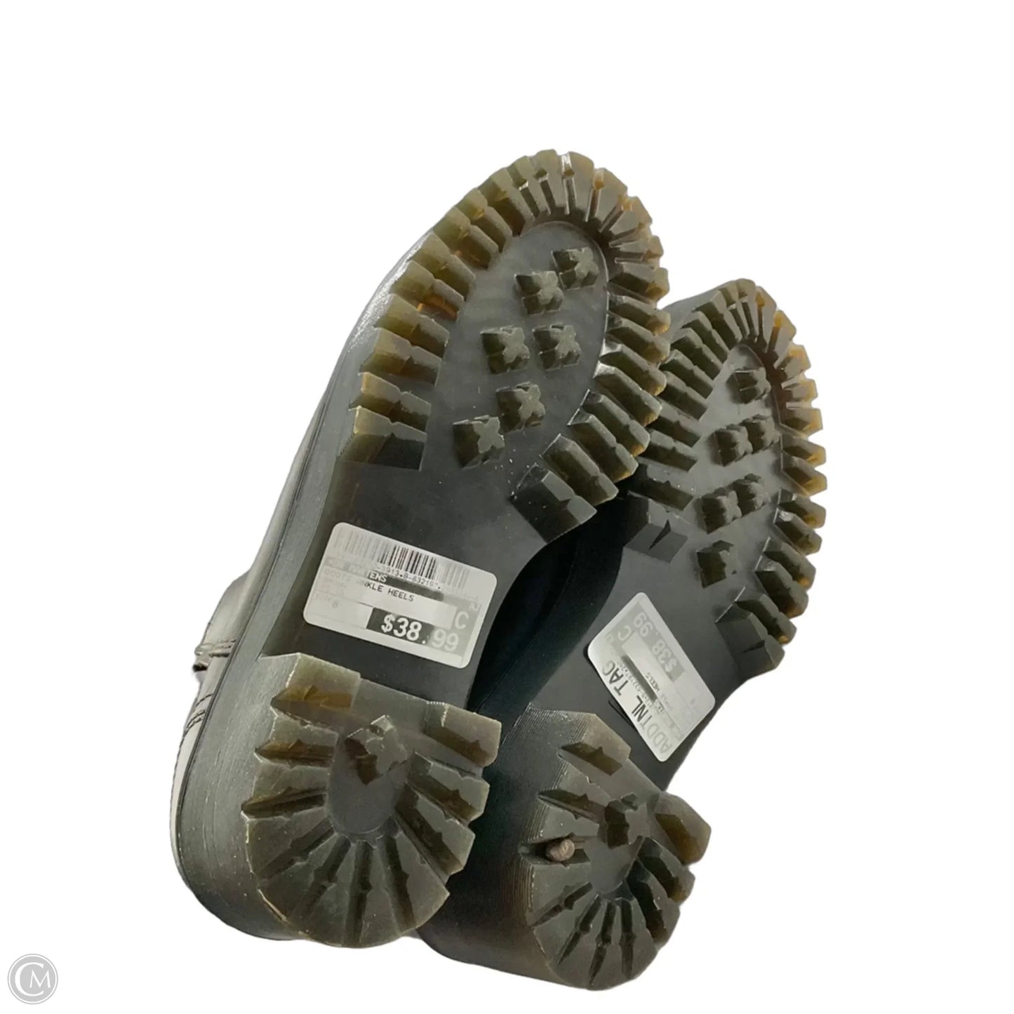 Boots Ankle Heels By Dr Martens In Brown, Size: 8