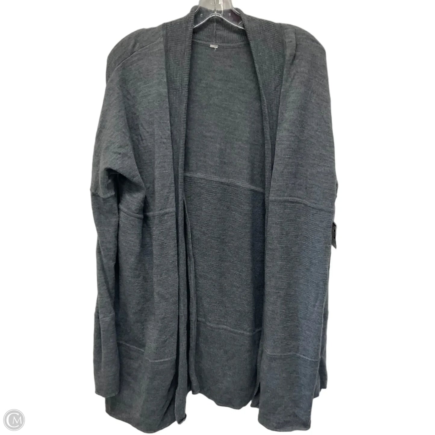 Sweater Cardigan By Lululemon In Grey, Size: M