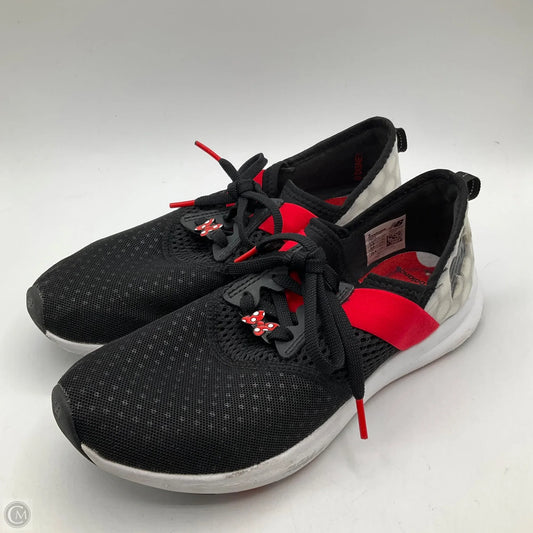 Shoes Athletic By New Balance In Black & Red, Size: 8.5