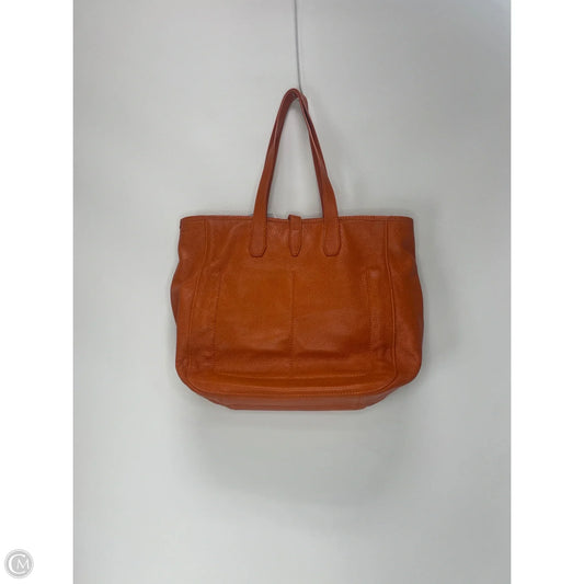 Handbag Leather By Cma, Size: Large