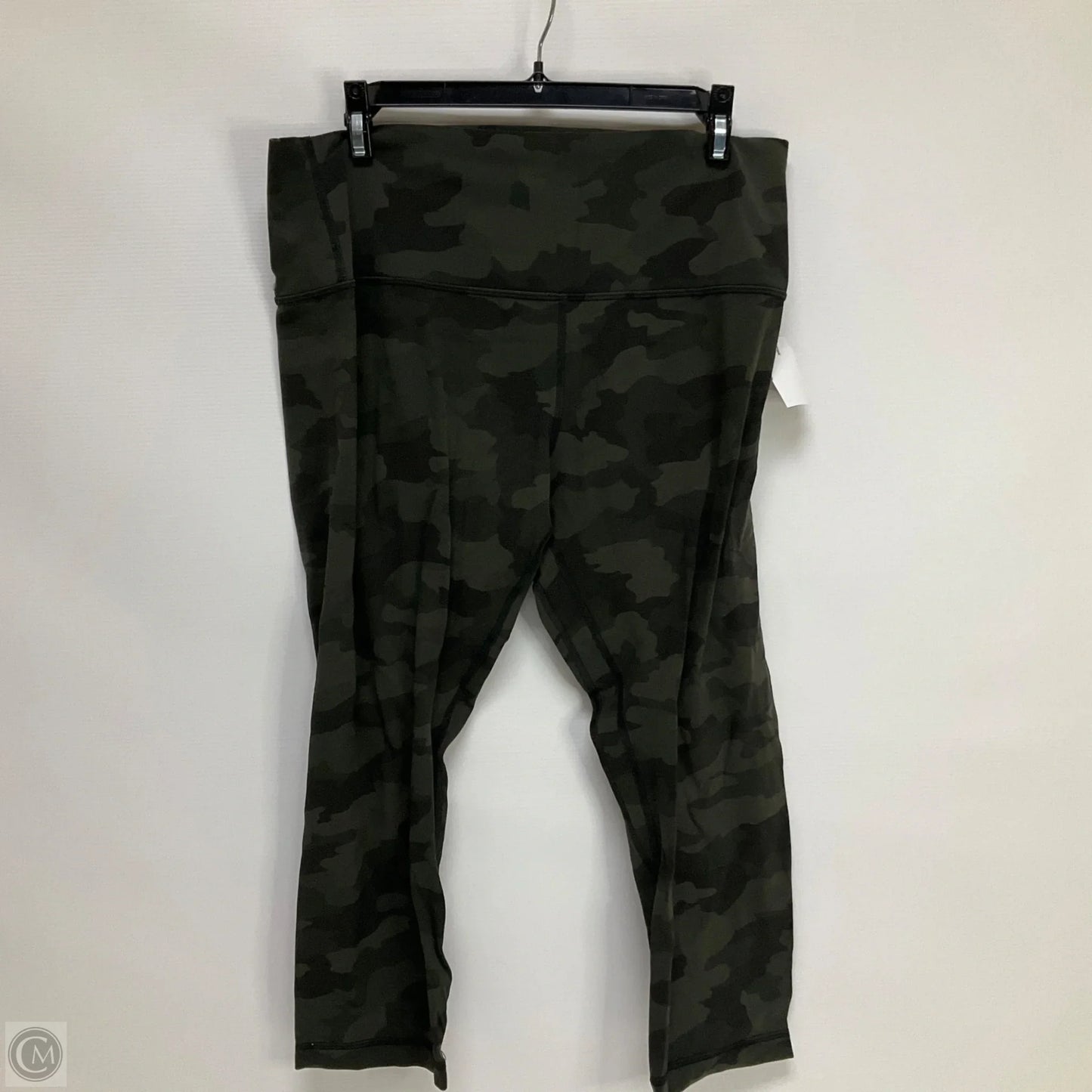 Athletic Leggings By Lululemon In Camouflage Print, Size: 14